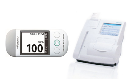 小型HbA1c測定器・簡易血糖測定器